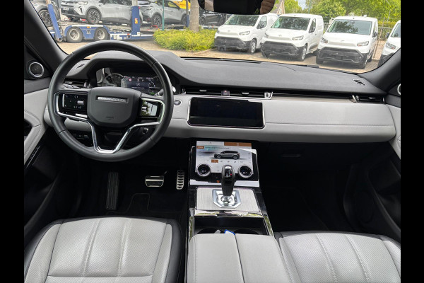 Land Rover Range Rover Evoque 1.5 P300e AWD R-Dynamic SE Panoramadak Lederen bekleding R Dynamic Exterior + Black Pack 20” lichtmetalen velgen