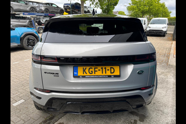 Land Rover Range Rover Evoque 1.5 P300e AWD R-Dynamic SE Panoramadak Lederen bekleding R Dynamic Exterior + Black Pack 20” lichtmetalen velgen