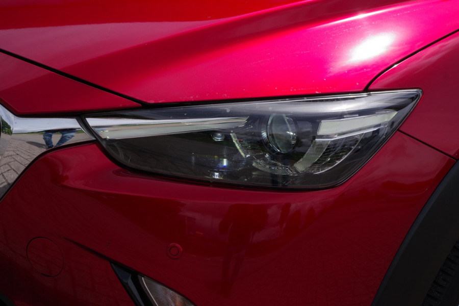 Mazda CX-3 2.0 SkyActiv-G GT-M 120 PK Automaat, Cruise Control, Trekhaak, Stoelverwarming, LED, Navigatie