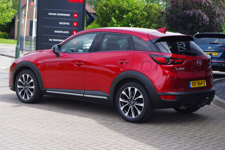 Mazda CX-3 2.0 SkyActiv-G GT-M 120 PK Automaat, Cruise Control, Trekhaak, Stoelverwarming, LED, Navigatie