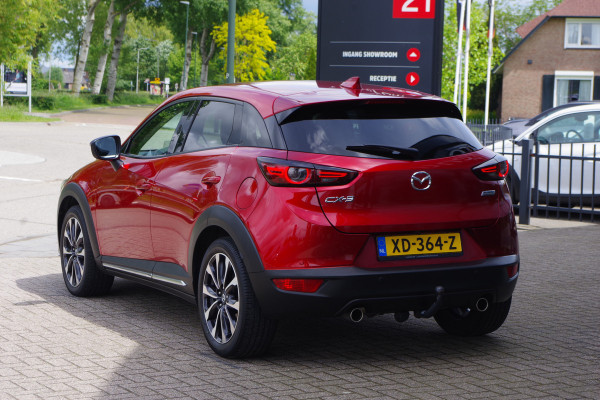 Mazda CX-3 2.0 SkyActiv-G GT-M 120 PK Automaat, Cruise Control, Trekhaak, Stoelverwarming, LED, Navigatie