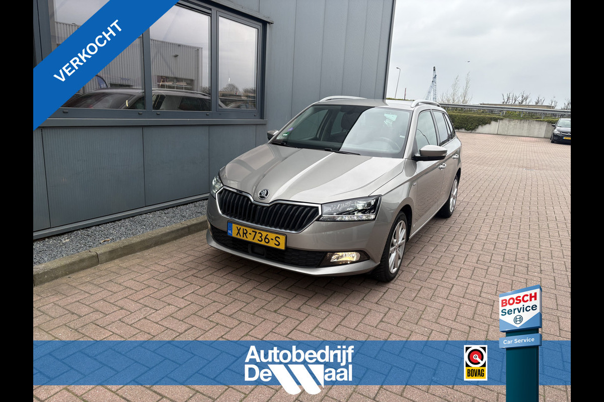 Škoda Fabia Combi 1.0 TSi 95pk Clever Plus NAVI/CARPLAY/DODEHOEK/PDC/LED/16INCH/STOELVERWARMING