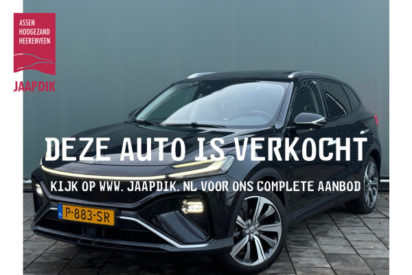 MG Marvel R BWJ 2022 | Luxury SOH90% 70 kWh | LEER | PANO DAK | 360 CAMERA | STOELVERW + VENTILATIE | CARPLAY | PDC 2X | NAVI | CLIMA