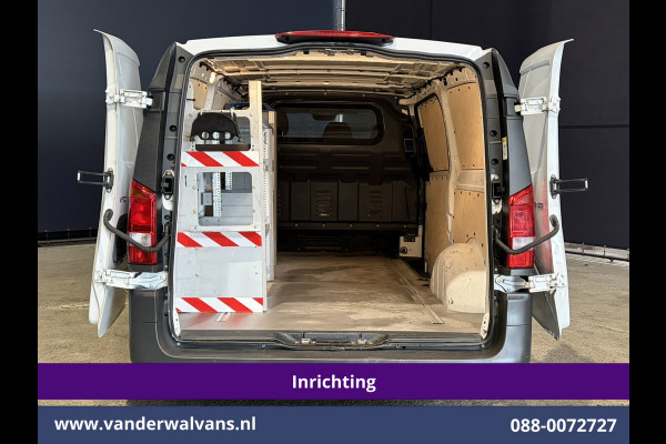 Mercedes-Benz Vito 116 CDI 164pk L3H1 inrichting Euro6 Airco | Camera | Navigatie | Apple Carplay Cruisecontrol, Android Auto, Stoelverwarming, Parkeersensoren, Bijrijdersbank