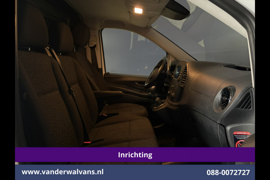 Mercedes-Benz Vito 116 CDI 164pk L3H1 inrichting Euro6 Airco | Camera | Navigatie | Apple Carplay Cruisecontrol, Android Auto, Stoelverwarming, Parkeersensoren, Bijrijdersbank