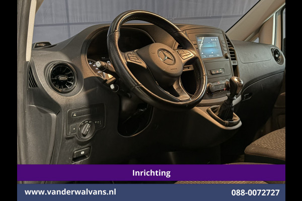 Mercedes-Benz Vito 116 CDI 164pk L3H1 inrichting Euro6 Airco | Camera | Navigatie | Apple Carplay Cruisecontrol, Android Auto, Stoelverwarming, Parkeersensoren, Bijrijdersbank