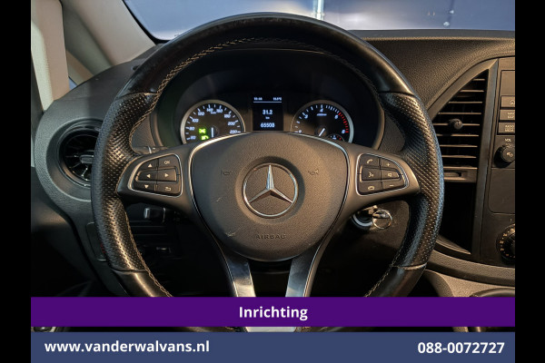Mercedes-Benz Vito 116 CDI 164pk L3H1 inrichting Euro6 Airco | Camera | Navigatie | Apple Carplay Cruisecontrol, Android Auto, Stoelverwarming, Parkeersensoren, Bijrijdersbank