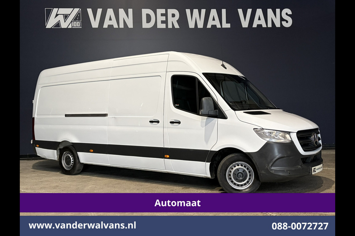 Mercedes-Benz Sprinter 316 CDI 164pk 9G-Tronic Automaat L3H2 Euro6 Airco | Camera | Chauffeursstoel | Apple Carplay Cruisecontrol, Android Auto, Stoelverwarming, 270 Graden Achterdeuren, Parkeersensoren, Bijrijdersbank