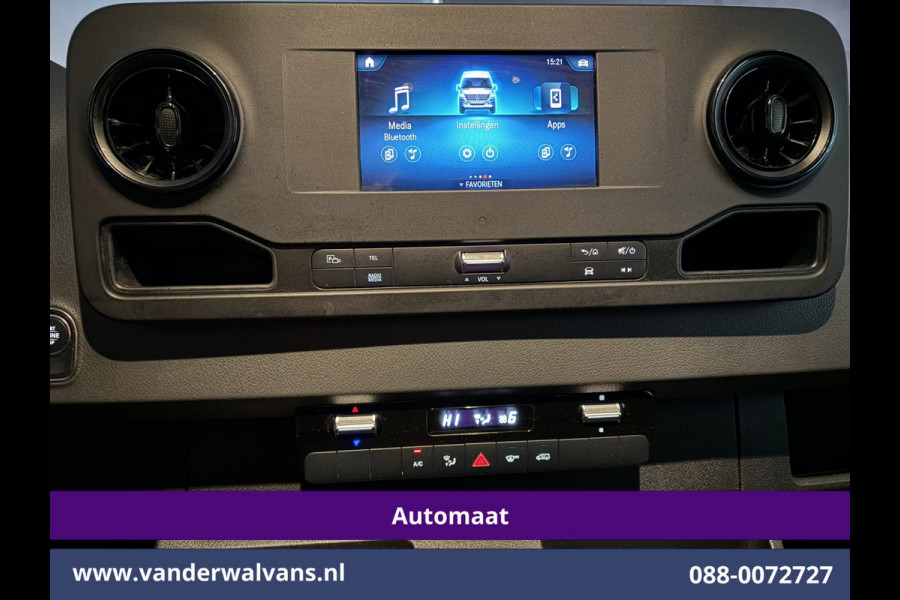 Mercedes-Benz Sprinter 316 CDI 164pk 9G-Tronic Automaat L3H2 Euro6 Airco | Camera | Chauffeursstoel | Apple Carplay Cruisecontrol, Android Auto, Stoelverwarming, 270 Graden Achterdeuren, Parkeersensoren, Bijrijdersbank