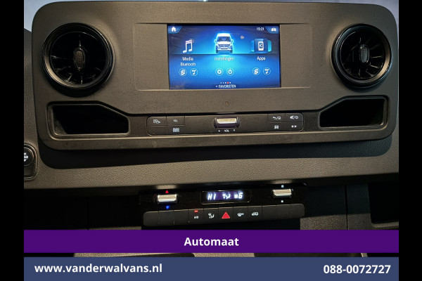 Mercedes-Benz Sprinter 316 CDI 164pk 9G-Tronic Automaat L3H2 Euro6 Airco | Camera | Chauffeursstoel | Apple Carplay Cruisecontrol, Android Auto, Stoelverwarming, 270 Graden Achterdeuren, Parkeersensoren, Bijrijdersbank