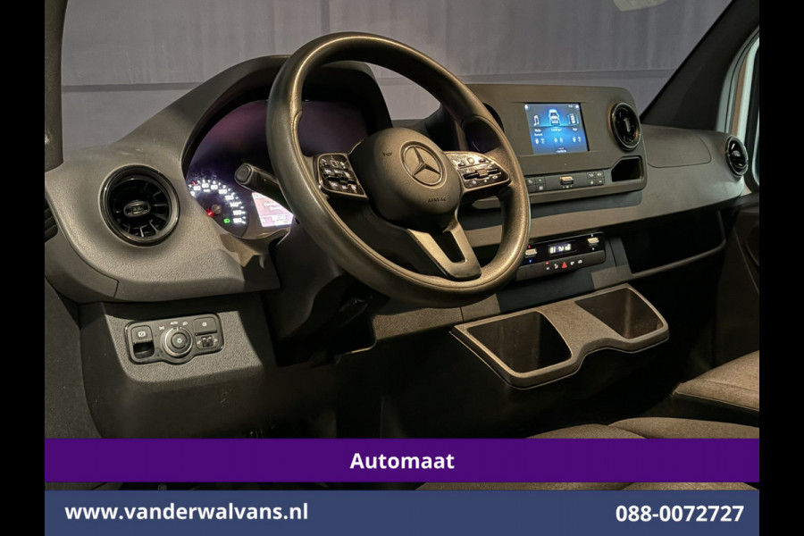 Mercedes-Benz Sprinter 316 CDI 164pk 9G-Tronic Automaat L3H2 Euro6 Airco | Camera | Chauffeursstoel | Apple Carplay Cruisecontrol, Android Auto, Stoelverwarming, 270 Graden Achterdeuren, Parkeersensoren, Bijrijdersbank