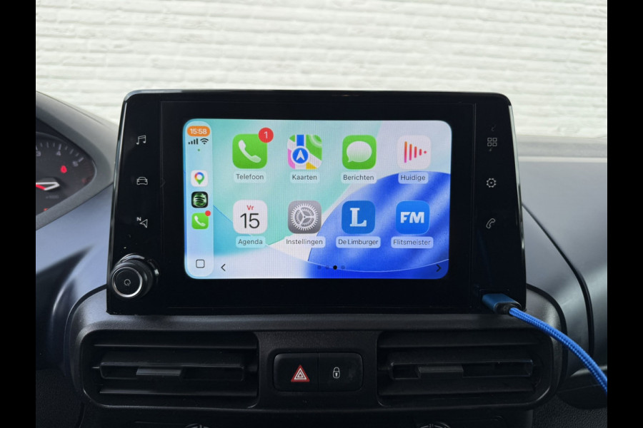 Peugeot Rifter 1.2 Puretech Allure Camera Navigatie Airco Cruise Carplay Flitslampen+ tekstborden