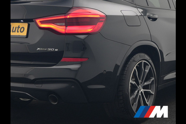 BMW X3 xDrive30e M Sport PHEV 293pk Dealer O.H. | Trekhaak Af Fabriek | Panodak | Head Up | 360 Camera | Adaptief Onderstel | Lederen Sportstoelen Memory & Verwarmd | Sfeerverlichting | Stuur Verwarmd | Keyless | Blis | Apple Carplay | Plug In Hybrid |