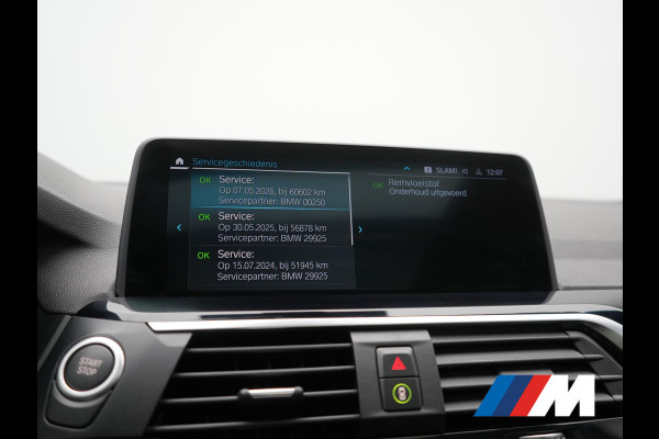 BMW X3 xDrive30e M Sport PHEV 293pk Dealer O.H. | Trekhaak Af Fabriek | Panodak | Head Up | 360 Camera | Adaptief Onderstel | Lederen Sportstoelen Memory & Verwarmd | Sfeerverlichting | Stuur Verwarmd | Keyless | Blis | Apple Carplay | Plug In Hybrid |