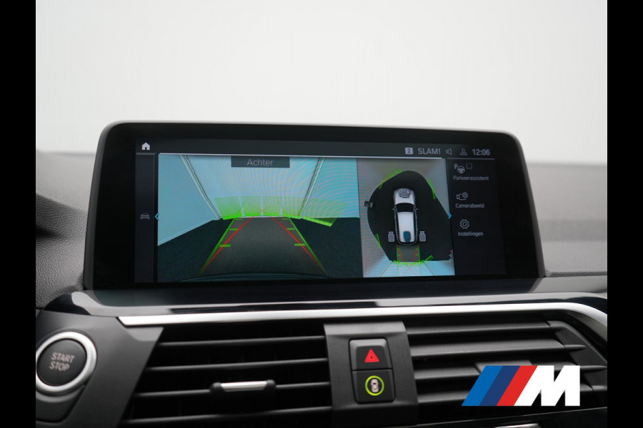 BMW X3 xDrive30e M Sport PHEV 293pk Dealer O.H. | Trekhaak Af Fabriek | Panodak | Head Up | 360 Camera | Adaptief Onderstel | Lederen Sportstoelen Memory & Verwarmd | Sfeerverlichting | Stuur Verwarmd | Keyless | Blis | Apple Carplay | Plug In Hybrid |