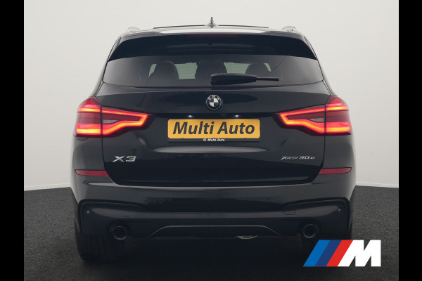 BMW X3 xDrive30e M Sport PHEV 293pk Dealer O.H. | Trekhaak Af Fabriek | Panodak | Head Up | 360 Camera | Adaptief Onderstel | Lederen Sportstoelen Memory & Verwarmd | Sfeerverlichting | Stuur Verwarmd | Keyless | Blis | Apple Carplay | Plug In Hybrid |
