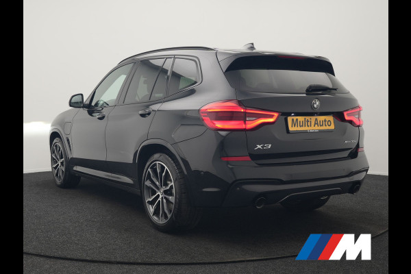 BMW X3 xDrive30e M Sport PHEV 293pk Dealer O.H. | Trekhaak Af Fabriek | Panodak | Head Up | 360 Camera | Adaptief Onderstel | Lederen Sportstoelen Memory & Verwarmd | Sfeerverlichting | Stuur Verwarmd | Keyless | Blis | Apple Carplay | Plug In Hybrid |