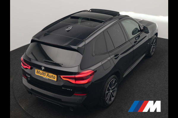 BMW X3 xDrive30e M Sport PHEV 293pk Dealer O.H. | Trekhaak Af Fabriek | Panodak | Head Up | 360 Camera | Adaptief Onderstel | Lederen Sportstoelen Memory & Verwarmd | Sfeerverlichting | Stuur Verwarmd | Keyless | Blis | Apple Carplay | Plug In Hybrid |