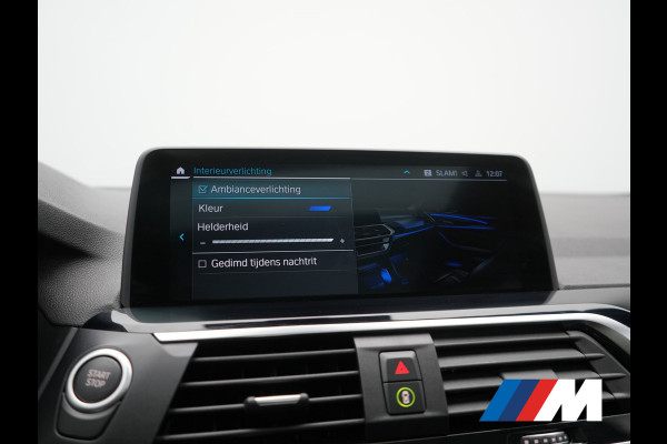 BMW X3 xDrive30e M Sport PHEV 293pk Dealer O.H. | Trekhaak Af Fabriek | Panodak | Head Up | 360 Camera | Adaptief Onderstel | Lederen Sportstoelen Memory & Verwarmd | Sfeerverlichting | Stuur Verwarmd | Keyless | Blis | Apple Carplay | Plug In Hybrid |
