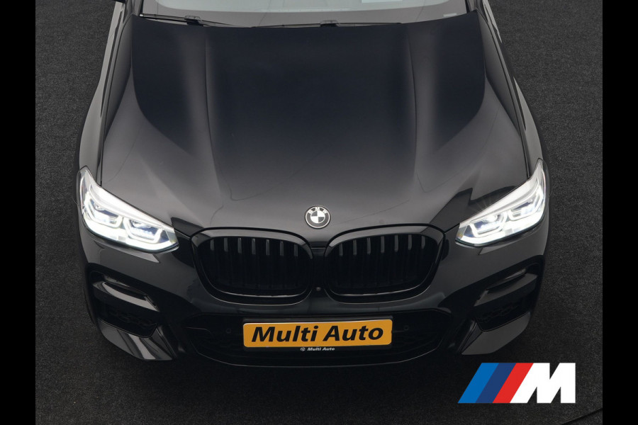 BMW X3 xDrive30e M Sport PHEV 293pk Dealer O.H. | Trekhaak Af Fabriek | Panodak | Head Up | 360 Camera | Adaptief Onderstel | Lederen Sportstoelen Memory & Verwarmd | Sfeerverlichting | Stuur Verwarmd | Keyless | Blis | Apple Carplay | Plug In Hybrid |