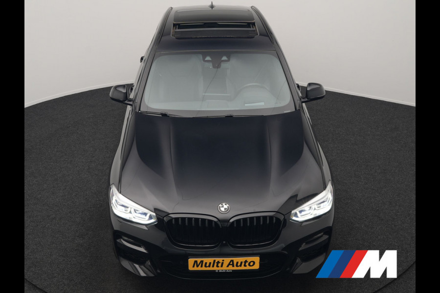 BMW X3 xDrive30e M Sport PHEV 293pk Dealer O.H. | Trekhaak Af Fabriek | Panodak | Head Up | 360 Camera | Adaptief Onderstel | Lederen Sportstoelen Memory & Verwarmd | Sfeerverlichting | Stuur Verwarmd | Keyless | Blis | Apple Carplay | Plug In Hybrid |