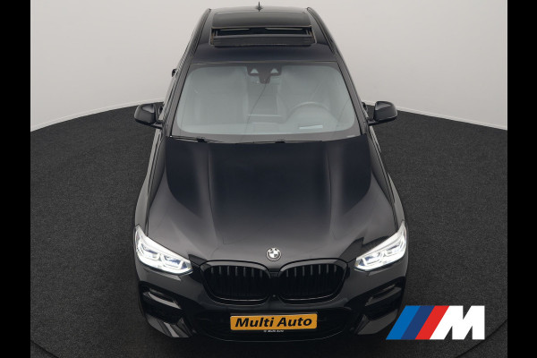 BMW X3 xDrive30e M Sport PHEV 293pk Dealer O.H. | Trekhaak Af Fabriek | Panodak | Head Up | 360 Camera | Adaptief Onderstel | Lederen Sportstoelen Memory & Verwarmd | Sfeerverlichting | Stuur Verwarmd | Keyless | Blis | Apple Carplay | Plug In Hybrid |