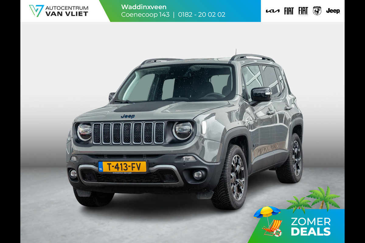 Jeep Renegade 4xe 240 Plug-in Hybrid Electric New Upland | Clima | Apple Carplay | Dakrails | Priv. Glass | LED | Navi | 17" | PDC | Sting Grey
