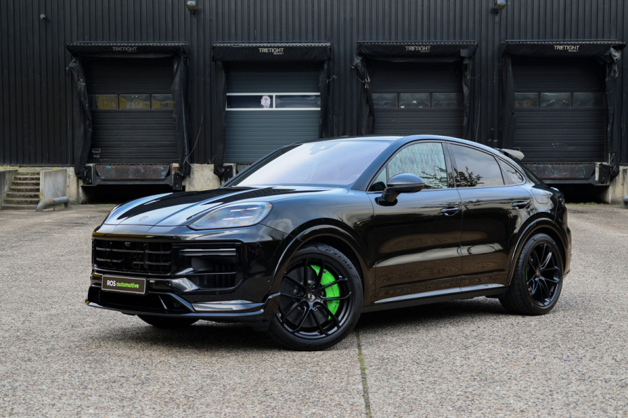 Porsche Cayenne Coupé 4.0 Turbo E-Hybrid GT | NAP! | TECHART | LICHTGEWICHT PAKKET | BURMESTER | 4WIELSTUURING | HUD | KERAMISCH |
