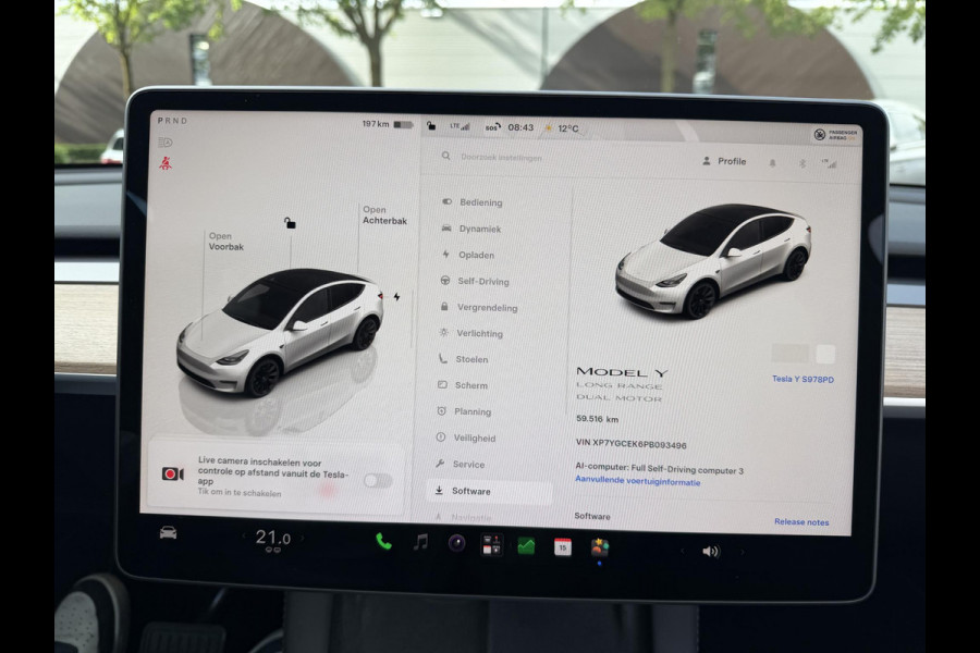 Tesla Model Y Long Range AWD 75 kWh 20 INCH INDUCTION VELGEN | 1E EIGENAAR | ORIGINEEL NEDERLANDSE AUTO MET NAP | TESLA FABRIEKSGARANTIE TOT 03-2027 |