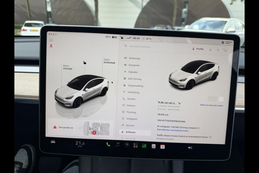 Tesla Model Y Long Range AWD 75 kWh 20 INCH INDUCTION VELGEN | 1E EIGENAAR | ORIGINEEL NEDERLANDSE AUTO MET NAP | TESLA FABRIEKSGARANTIE TOT 03-2027 |