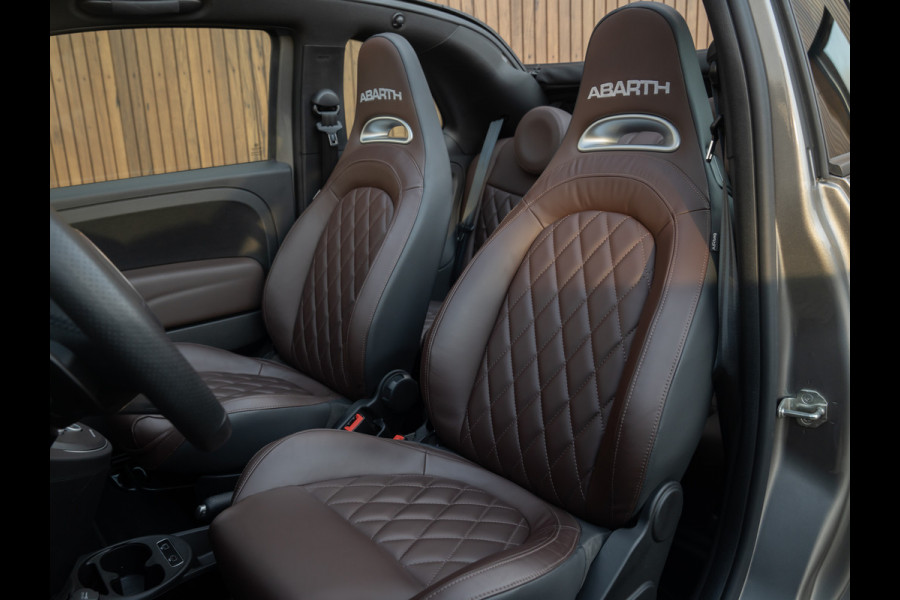 Fiat 500C Abarth 595 Turismo | Automaat | Diamond-stitching | CarPlay