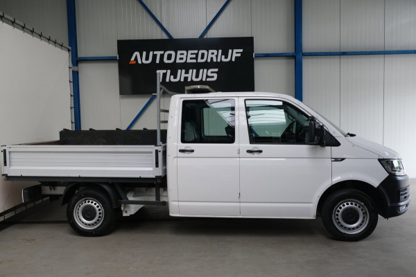 Volkswagen Transporter 2.0 TDI L2H1 DC Comfortline Pick-up - Airco, Cruise, PDC, Trekhaak.