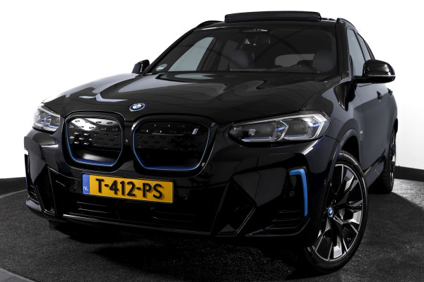 BMW iX3 High Executive M Sport 80 kWh | S/K-Panodak | Laser | Harman/Kardon | Dig. Cockpit | Adapt. Cruise | Stoelverw. | 360 camera | NAV+App. Connect | ECC | LM 20" |