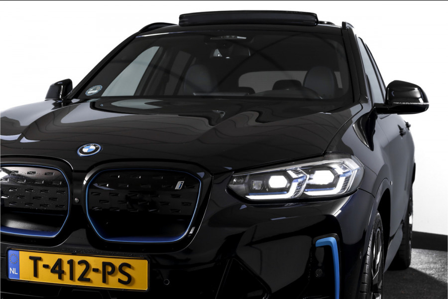BMW iX3 High Executive M Sport 80 kWh | S/K-Panodak | Laser | Harman/Kardon | Dig. Cockpit | Adapt. Cruise | Stoelverw. | 360 camera | NAV+App. Connect | ECC | LM 20" |