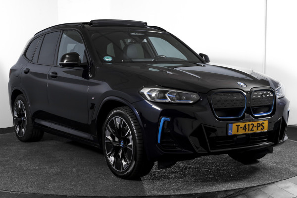 BMW iX3 High Executive M Sport 80 kWh | S/K-Panodak | Laser | Harman/Kardon | Dig. Cockpit | Adapt. Cruise | Stoelverw. | 360 camera | NAV+App. Connect | ECC | LM 20" |