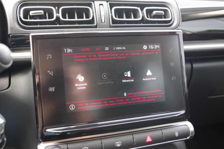 Citroën C3 1.2 83 PK PureTech Max, Cruise Control, Parkeersensor, LED