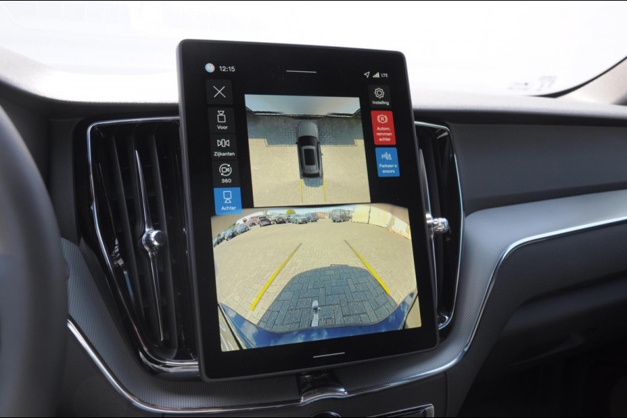 Volvo XC60 T6 350PK Automaat AWD Plus Black Edition / Elektrisch bedienbare voorstoelen met geheugen/ Stoelverwarming/ Stuurverwarming/ Harman Kardon audio/ 360 Camera/