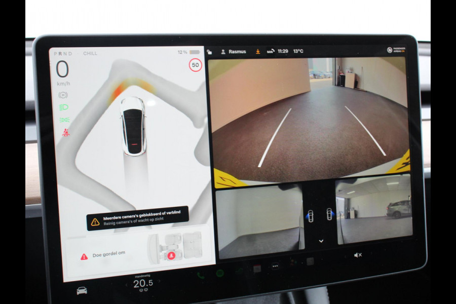 Tesla Model Y Performance Long Range AWD 75 kWh Climate control Adaptieve cruise control Achteruitrijcamera Panoramadak Keyless Stuurverwarming Stoelverwarming LED Navigatie Parkeersensoren Trekhaak