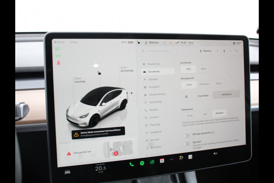 Tesla Model Y Performance Long Range AWD 75 kWh Climate control Adaptieve cruise control Achteruitrijcamera Panoramadak Keyless Stuurverwarming Stoelverwarming LED Navigatie Parkeersensoren Trekhaak