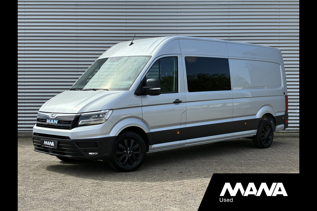 MAN TGE 35 2.0 L4H3 DC 180pk Automaat LED LM velgen Standkachel