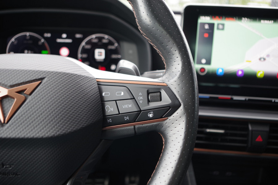 CUPRA Leon 1.4 e-Hybrid VZ 245 PK, Adap. Cruise Control, Matrix-LED, Stuur- & Stoelverwarming