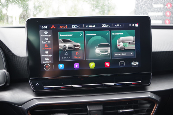 CUPRA Leon 1.4 e-Hybrid VZ 245 PK, Adap. Cruise Control, Matrix-LED, Stuur- & Stoelverwarming