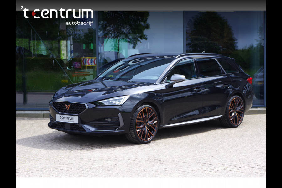 CUPRA Leon Sportstourer 1.4 e-Hybrid 245 PK VZ Copper Edition, Trekhaak, Stuur- & Stoelverwarming, Adap. Cruise Control, Matrix-LED