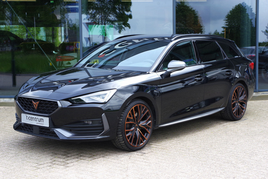 CUPRA Leon Sportstourer 1.4 e-Hybrid 245 PK VZ Copper Edition, Trekhaak, Stuur- & Stoelverwarming, Adap. Cruise Control, Matrix-LED