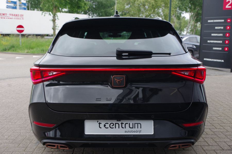 CUPRA Leon Sportstourer 1.4 e-Hybrid 245 PK VZ Copper Edition, Trekhaak, Stuur- & Stoelverwarming, Adap. Cruise Control, Matrix-LED