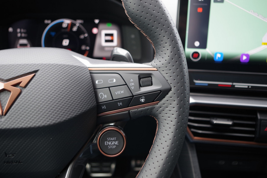 CUPRA Leon Sportstourer 1.4 e-Hybrid 245 PK VZ Copper Edition, Trekhaak, Stuur- & Stoelverwarming, Adap. Cruise Control, Matrix-LED