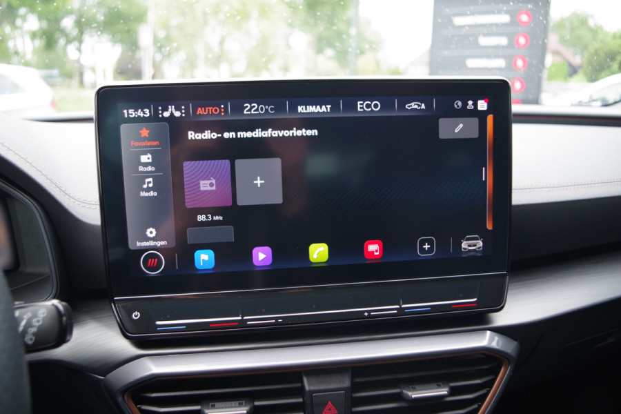 CUPRA Leon Sportstourer 1.4 e-Hybrid 245 PK VZ Copper Edition, Trekhaak, Stuur- & Stoelverwarming, Adap. Cruise Control, Matrix-LED