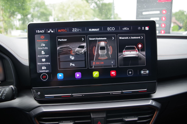 CUPRA Leon Sportstourer 1.4 e-Hybrid 245 PK VZ Copper Edition, Trekhaak, Stuur- & Stoelverwarming, Adap. Cruise Control, Matrix-LED