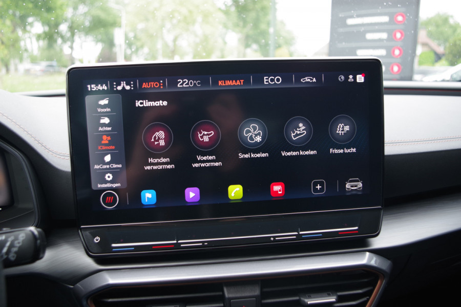 CUPRA Leon Sportstourer 1.4 e-Hybrid 245 PK VZ Copper Edition, Trekhaak, Stuur- & Stoelverwarming, Adap. Cruise Control, Matrix-LED
