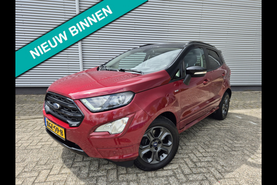 Ford EcoSport 1.0 EcoBoost Titanium,Automaat,Navigatie,stoel-stuur-voorruit verwarming,schuifdak